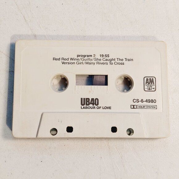 UB40 - Labour Of Love (cassette tape, 1983) tested and works - Picture 3 of 3